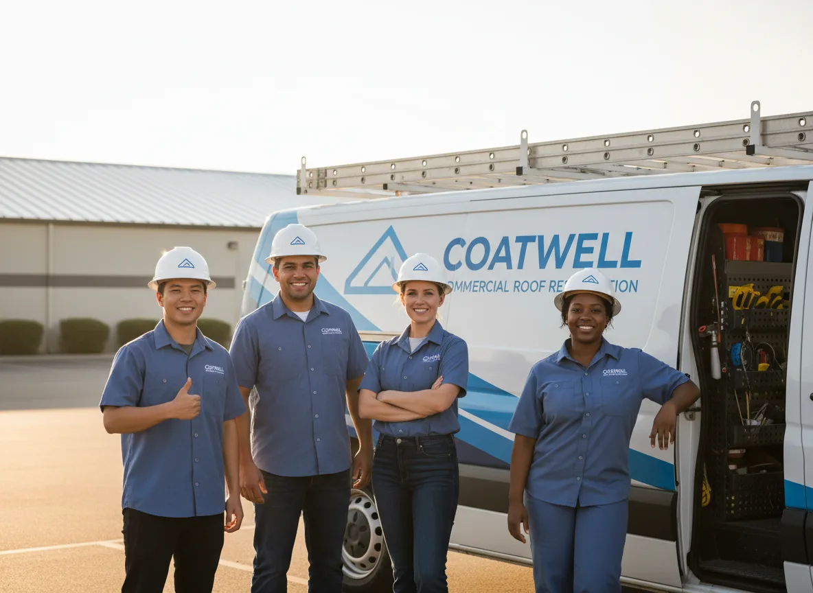 Commercial roof coating company in Cooksville, IL